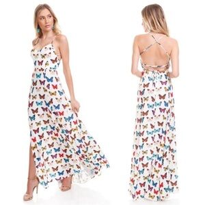Show me your Mumu Nicole butterfly maxi dress